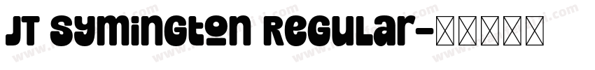 JT Symington Regular字体转换